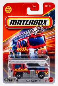 2025 Matchbox #13 Blaze Blaster™ III RED | HABBERTHORPE SY4 | FSC - Picture 1 of 1