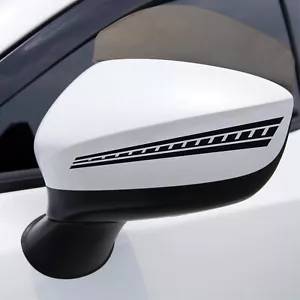 2 Adesivi SCACCHIERA RACING Specchietti Retrovisori Stripes Strisce Fasce c 2217 - Foto 1 di 52
