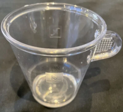 36 Nespresso Mehrweg-Kunststofftassen,  Mehrwegbecher, Espresso, transp. 80 ml - Bild 1 von 3