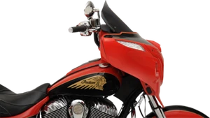 Klock Werks DARK SMOKE 14" Flare Windshield 14+ Indian Chieftain KW05-01-0497-DS - Picture 1 of 1