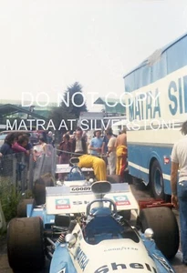 MATRA F1 TEAM MS120B 1971 35MM NEGATIVE CHRIS AMON JEAN PIERRE BELTOISE PADDOCK - Picture 1 of 1