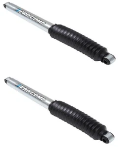 Pair of ProComp Silver ProM Rear Shocks for 01-18 Silverado Sierra 2500 6" Lift - Picture 1 of 3