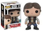 Funko Pop Star Wars Han Solo Ceremony 91 2016 Vaulted Exclusive Vinyl Figure