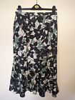 Pretty Eastex Lined Floral Skirt Size 12
