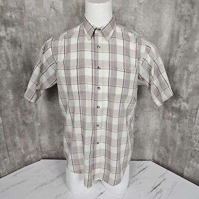 Vintage 80s Mervyns Mens Collection L Lightweight S/S Button Front Shirt - Image 1 of 4