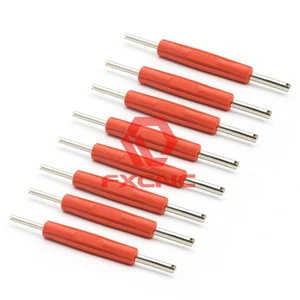 2Way Car Motorcycle Tyre Tire Valve Stem Core Removal Insertion Repair Toolx8pcs - Picture 1 of 7