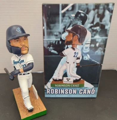 BOBBLEHEAD ROBINSON CANO Everett AquaSox (Seattle Mariners) como nuevo en caja Foto 1 de 4