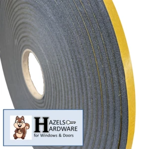 Double Sided Glazing Foam Security Tape High Performance Adhesive System Black - Picture 1 of 2