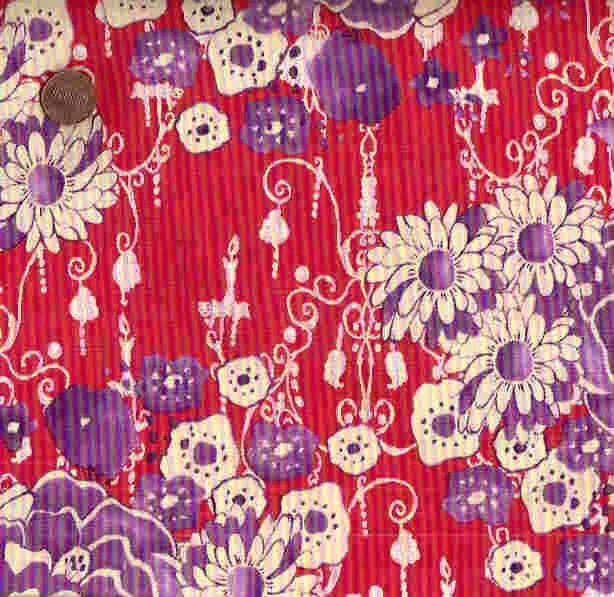 Zazu large flowers floral Tina Givens Westminster fabric - Image 1 of 1