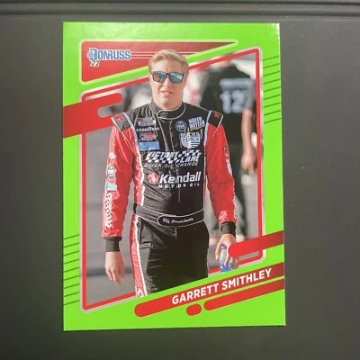GARRETT SMITHLEY 2022 DONRUSS LIME GREEN PARALLEL - Image 1 of 2
