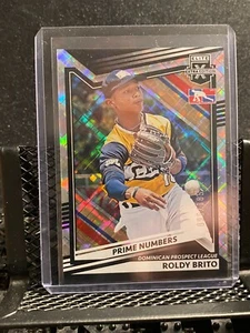 Roldy Brito 2022 Elite Extra Edition Prime Numbers #095/175 - DPL - Bild 1 von 2