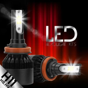 Nighteye H11 38800LM 6500K LED Headlight Driving Fog Lights Replacement Bulb Kit - Picture 1 of 12