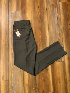 Linea Naturale Men's Pleated Dress Pant Gray Size 32x37 Unhemmed MSRP $99.50 - Picture 1 of 14