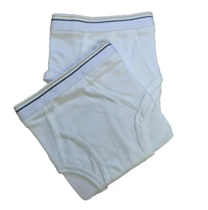 4-Pack Stafford JCP Men's Size L Full Rise White Briefs 100% Cotton JCP - NWoT - Picture 1 of 7