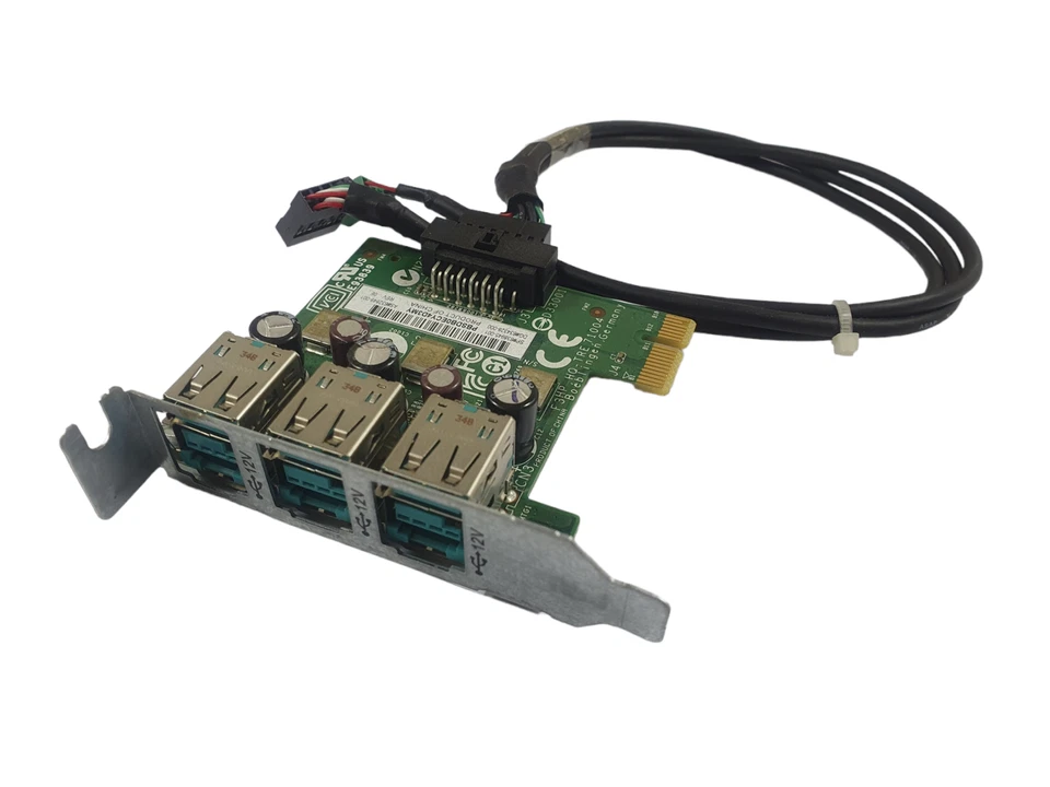 HP 640269-001 638945-001 Low Profile 3-Port 12V USB Card for rp5800 rp5810 - Image 1 of 1