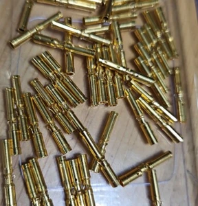 Amphenol Positronic FC116N2 (20 PCS) Gold Plated Pins 16-18AWG Lowest price Yet - Picture 1 of 1