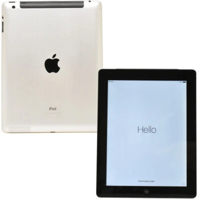 Apple iPad 4.Gen 32GB 9.7 Pulgadas Wifi Cellular Negro A1460 3G 4G MD523FD/A ... - Imagen 1 de 3