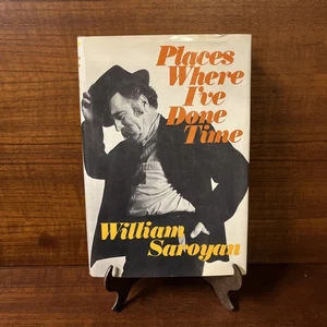 William Saroyan PLACES WHERE I'VE DONE TIME Signed First edition Literary Memoir - Picture 1 of 9