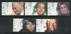 7292-ALEMANIA AÑO 2000 CINE ACTORES FAMOSOS ALEMANES BELLO SOBRE SERIE COMPLETA - Imagen 1 de 1