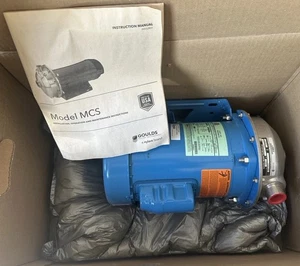 NUEVA bomba de agua centrífuga Goulds 1” NPT x1 1/4”-6 1MS1D4D0 3/4HP - Imagen 1 de 6