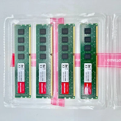 NEW Gigastone DDR3 8GB Memory 4 Pack 1600 Mhz Module For PC - Image 1 of 3