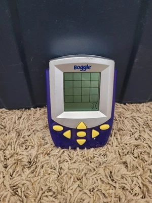 Boggle Electronic Hand Held 3 Minute Word Search Game Hasbro 2002 Tested Works - Image 1 of 4