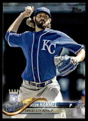 2018 Topps Jason Hammel Kansas City Royals #385 - Image 1 of 2