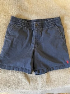 Polo Ralph Lauren Blue Shorts Drawstring Adjustable Waist Kids Size 12 - Picture 1 of 6