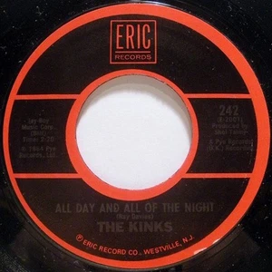 The Kinks - All Day & All Of The Night / Tired Of Waiting (7" Single) - Picture 1 of 1