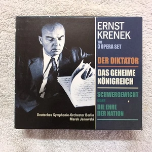Ernst Krenek 3 Opern Set Der Diktator Marek Janowski CDs 2004 Capriccio - Bild 1 von 8