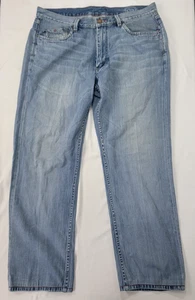 Pantalon jean homme Indigo Palms bleu denim coupe standard taille 36 entrejambe 30" coton - Photo 1/10