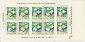 Finlandia 1996 ** Yvert Tellier nº 1312 C. Básica/Flor- carnet - Bild 1 von 1