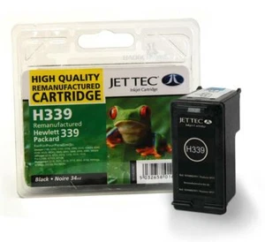 Cartucho de tinta remanufacturado JetTec negro H339 para reemplazar HP339 - Imagen 1 de 1
