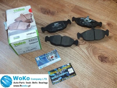 VALEO 598039 Juego de pastillas de freno delanteras DAEWOO, JAGUAR, OPEL - VAUXHALL - 1605810      Foto 1 de 3