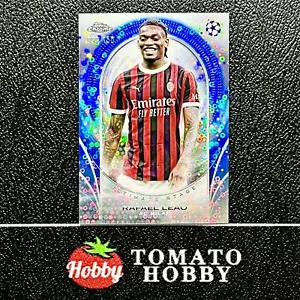 TOPPS CROMO UEFA 2024-25 RAFAEL LEAO/150 REFRACTOR AZUL ETAPA DEFINITIVA - Imagen 1 de 2
