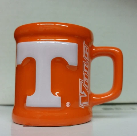University of Tennessee Volunteers NCAA College Shot Glass Ceramic 2 Ounce Cover