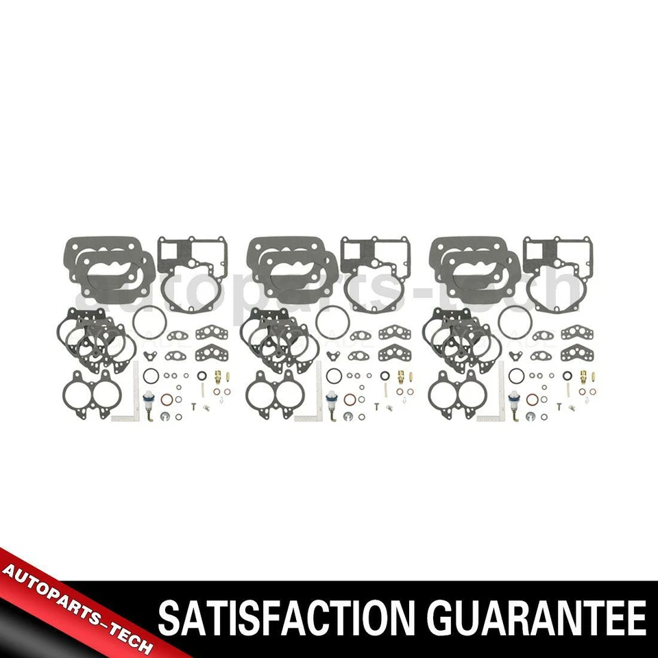 3x Kit de reparación de carburador Hygrade Tuneup para Oldsmobile 442 1966 1966 Foto 1 de 4