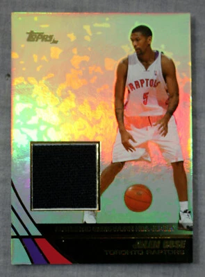 Jalen Rose Michigan Raptors 2004 Topps Authentic Game Used NBA Jersey #JEJR - Image 1 of 2