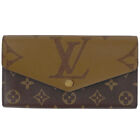 Louis Vuitton Portefeiulle Sarah Bill Compartment Coin Pocket Bifold Monogra...
