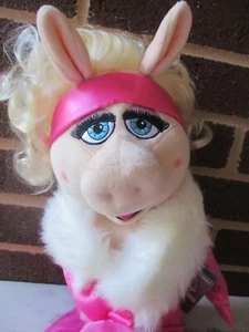 Disney Store Los Muppets MUÑECA MISS PIGGY 19" Peluche -Nuevo/Etiquetas - Imagen 1 de 7