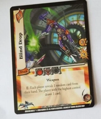 2005 UFS  BLIND DROP CARD UNIVERSAL FIGHTING SYSTEM CCG CARD  - Image 1 of 2