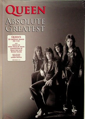 QUEEN- Absolute Greatest 2-CD & BOOK (NEW SEALED Deluxe 2009) The Best of/Hits - Image 1 of 2