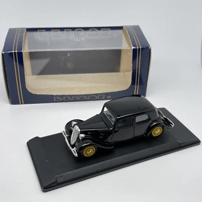 ELIGOR Citroën Traction Avant 11 BL Berline Noir 1938 1/43 Voiture Miniature - Photo 1/4