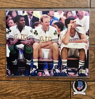 Boston Celtics Robert Parish Signed 11x14 Photo Beckett Witnessed Autograph - Image 1 of 4