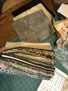 31 half yard cuts Moda Little Black Dress 2 Basic Grey - Picture 1 of 1