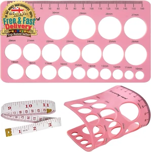 Nipple Rulers, Flange Inserts Sizing Measurement Tool for Breast Pump, Soft Sili - Picture 1 of 6