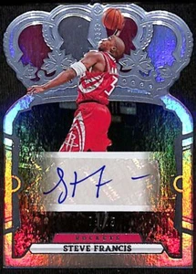 Steve Francis 70/75 2023-24 Panini Crown Royale Blue Houston Rockets #CA-FRA - Picture 1 of 2