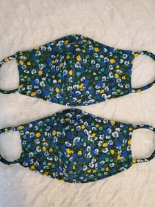 2 Floral Face Mask - Picture 1 of 1