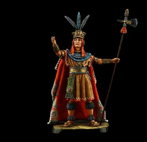 Museo del Soldado de Hojalata (TOP) Atahualpa, Sapa Inca 1500-1533 A.C. Nuevo Mundo - Imagen 1 de 5