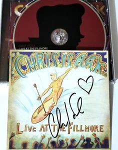 CHRIS ISAAK SIGNED LIVE AT THE FILLMORE WICKED GAME RECORDS 2010 ALBUM GUITAR - Picture 1 of 20